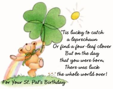 Shamrocks Happy Birthday Cake Topper With Green Top Hat For St Patrick S Day Lucky Irish Birthday Party Amazon In Grocery Gourmet Foods
